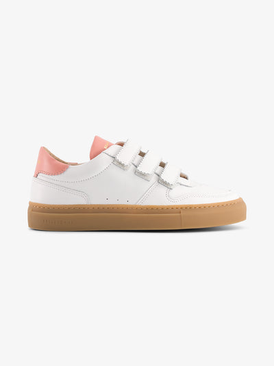 B0 Velcro - White / Pink
